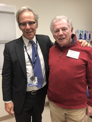 James Connors Penn Spine Patient with Dr. Arlet